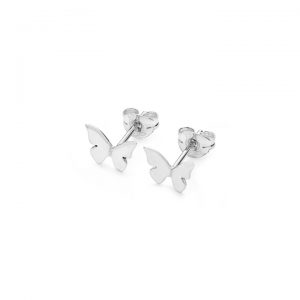 Linda Macdonald Butterfly Silver Earrings 31035