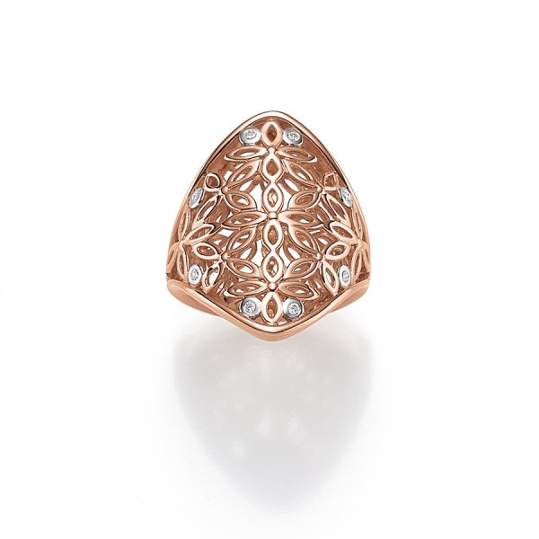 Viventy Rose Gold Plated Ring